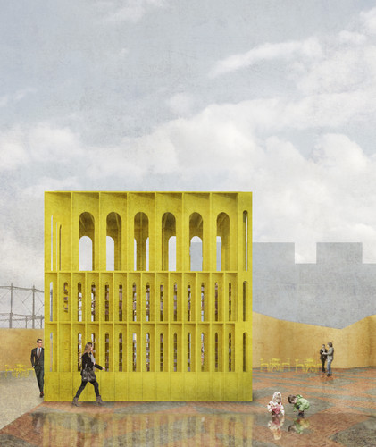 The Yellow Pavilion at King&rsquo;s Cross